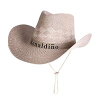 Lxrzls Cool Hat Woven Beach Hat Breathable Fishing Visor Cover Face Sunscreen Cap Adjustable Sweat Band (Color : Beige)