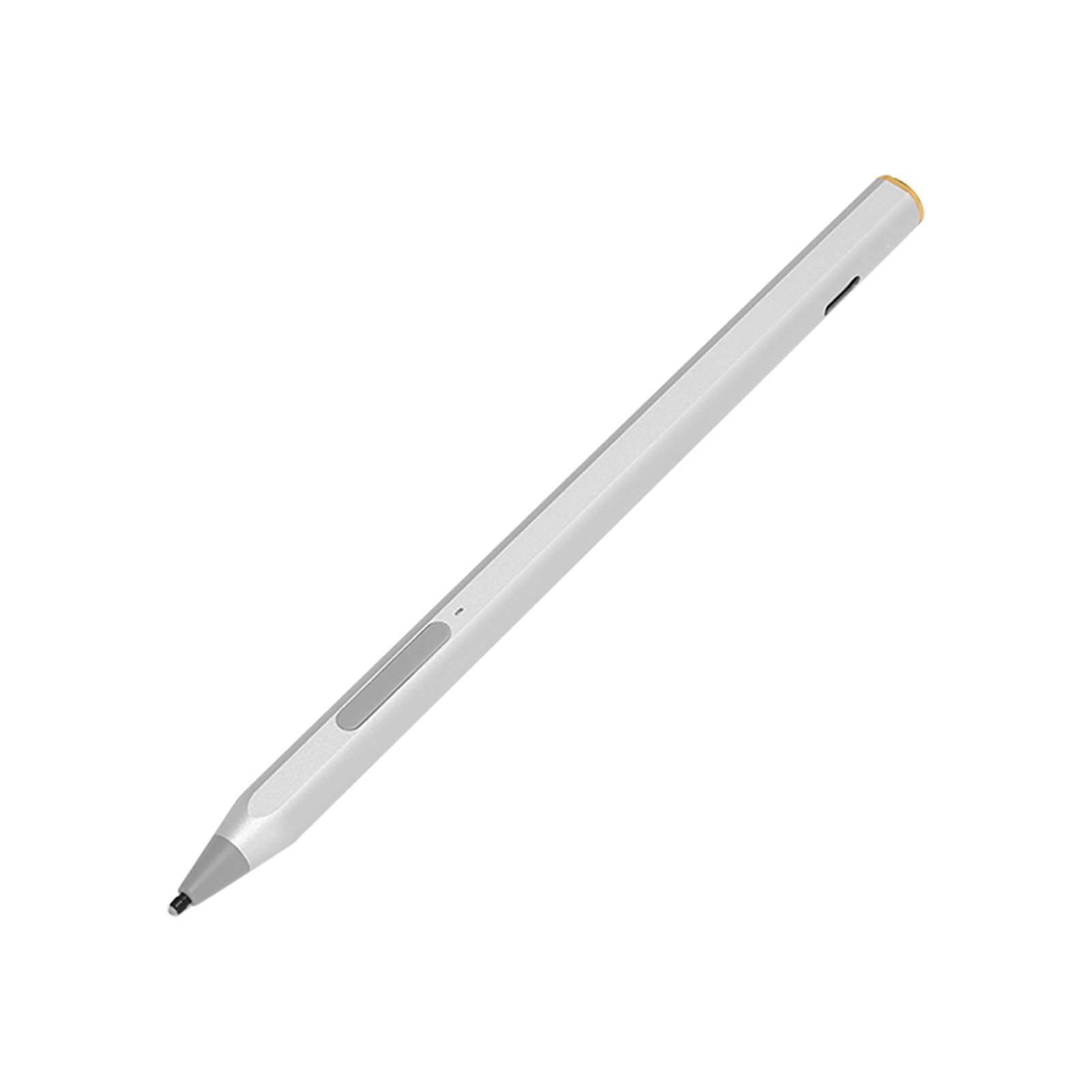 Tilt Stylus Pen for Laptop, Rechargeable MPP 2.0 Tilt Pen for Envy 17 Aexxx X2 12 C0xx, Pavilion X360 11m Ad0xx, X2 12 C0xx, 4096 Pressure (Silver)