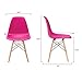 Poly and Bark Vortex Side Chair, Fuchsia