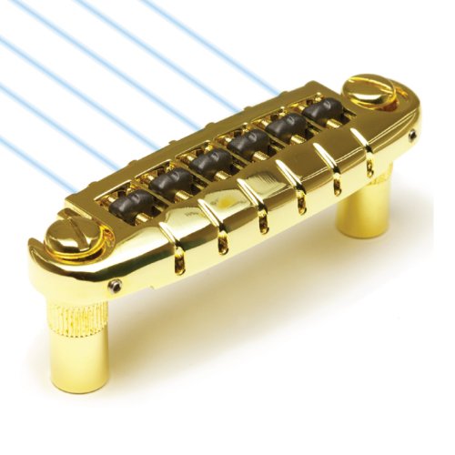Graph Tech Ghost Loaded ResoMax NW1 Wraparound Bridge - Gold