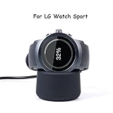 LG Watch Sport Charger Dock SIKAI Replacement Portable Magnetic Desktop Charging Cradle Dock For LG Watch Sport Smart Watch Charging Stand With Micro USB Charging Cable (For LG Watch Sport Charger)