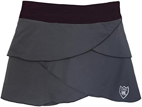 Loriet Women's Monaco Performance Skorts Grey/Purple Medium