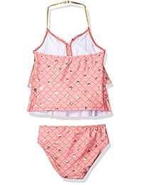Jantzen Traje de baño con volantes de sirena para niña