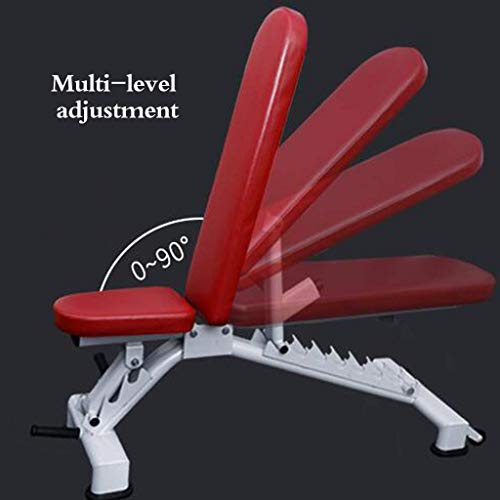 GONGFF-Dumbbell-Stools-Home-Weightlifting-Bed-Abdominal-Crunches-for-Sit-ups-Multi-Functional-Abdominal-Board-Dumb-Fitness-Equipment-Fitness-Chair-8-Levels-of-Adjustment