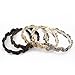 Merrylight® Srunchy Scrunchie Plaited Braid Bun Hairpiece Hair Band Gripper Headband Maker (Dark Mixed Golden & BrownT4/12)