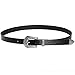 Wink Gal Women's Boho Vintage Designer Metal Western Buckle Belt (One Size, Style#4 Silver)