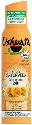 Ushauia - Deodorant Spray 125ml Safflower Woman - Lot of 3 - Price Per Lot - Fast Delivery