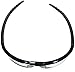 MCR Safety DL110 Dallas Safety Glasses with Polished Black Frame and Clear Lens