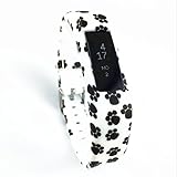 Silicone strap for Fitbit Alta Wrist Replacement Band Smart Watch Fitness Strap Accessory (Flower-014)