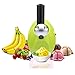 Homemade Frozen Fruit Yogurt Dessert Maker, Automatic Healthy Ice Cream Maker Electric Machine, Sweet Treat Smoothie Sorbet Maker Blender by Excelvan (Green)