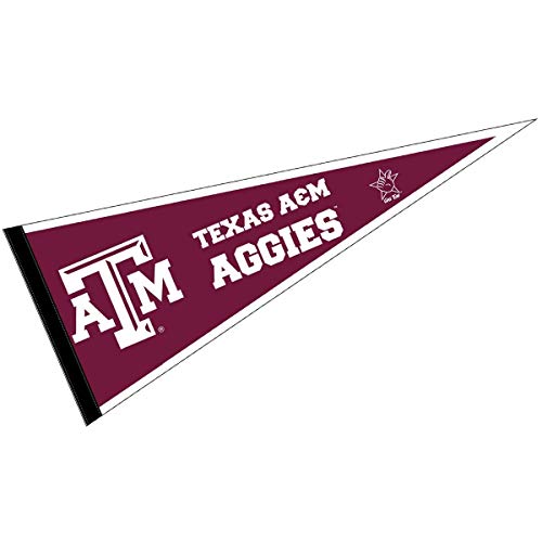 College Flags and Banners Co. Texas A&M Aggies Pennant Full Size Felt (Certified Refurbished)