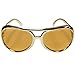 Funny Party Hats Rock Star Sunglasses - Party or Dress Up Accessory - Elvis Glasses - 70's Disco Accessories