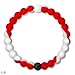 Lokai Wear Your World Cause Bracelet, Red/White, 7