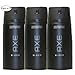 AXE Black Deodorant Body Spray (150ml) (Pack of 3)