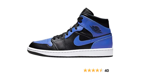 black jordan mid 1
