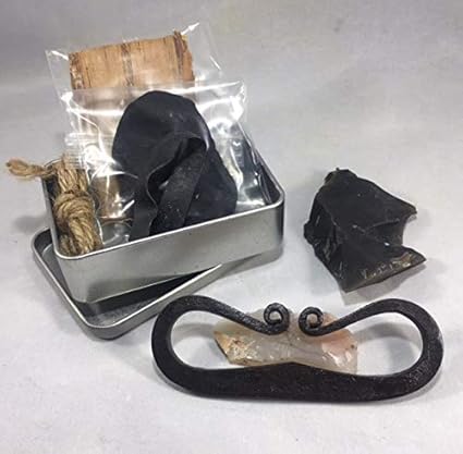 Amazon Com Moab Flint And Steel Kit Flint Striker Fire Steel