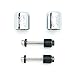 Krator HBD005S Slider (Silver Suzuki Engraved Bar Ends Weights-GSXR 600 750 1000 Hayabusa Bandit SV650 Katana and More (1989-2013)