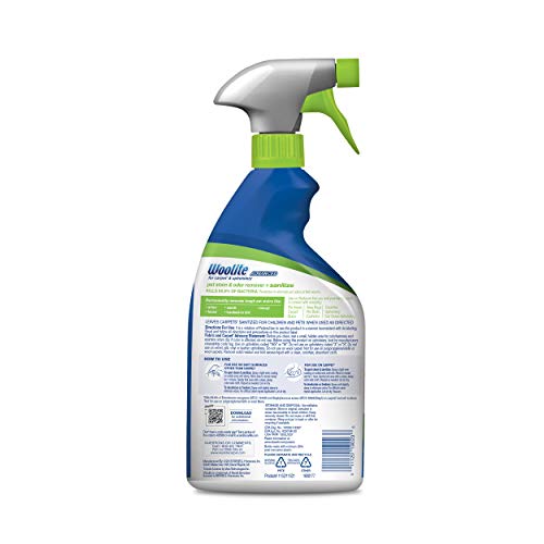 Bissell Woolite Advanced Pet Stain & Odor Remover + Sanitize, 11521 (22fl oz), Clear Pricepulse