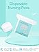 Smallshow Disposable Nursing Pads Thin Stay Dry Breast Pads,100 Count