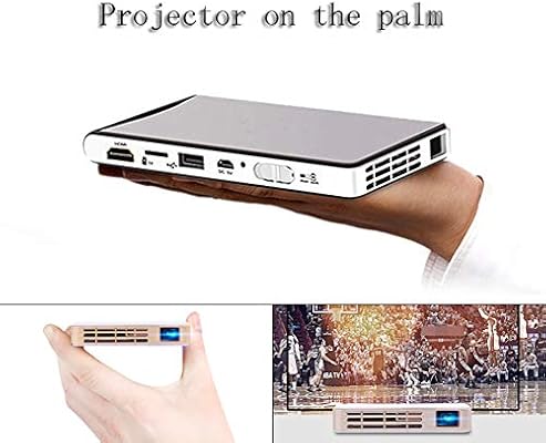 Proyector HD Pico, Proyector LED portátil Smart WiFi inalámbrico ...