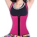 KIWI RATA Two Sides are Wearable, Slimming Corset Neoprene Vest Hot Sweat Shirt, Body Weight Loss Shaper, Sauna Suits
