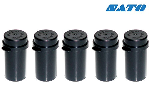 SATO Ink Roller - Pack of 5 - to Use in SATO Kendo 26, Judo 26, NOR 3/9 Labelling Gun