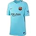 Nike Kids' Breathe Barcelona 2018 Away Stadium Soccer Jersey (Small) Blue