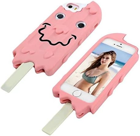 Iphone 6 Plus/6s Plus 3D Cartoon Case,Animals Food Fashion Design 3D Cartoon Character Protective Skin Soft Rubber Silicone Cover for Apple iphone 6 6s Plus 5.5"