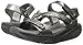 Skechers Women's Shape UPS XF Pendulum Wedge Sandal, Silver, 9 M US