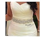 Wedding Dress Sash - Rhinestone - Pearl - Swarovski - Georgia Sash - Best Seller