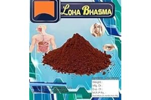 GB Grade A Quality - Loha Bhasma - Lauha - Lauh Bhasma - 50 Grams - Loose Packed