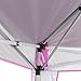 outdoor basic 10 x 10 ft Pop-Up Canopy Tent Gazebo for Beach Tailgating Party Pink