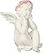 Angelstar 19273 Thoughtful Cherub Angel Figurine, 4-1/4-Inch
