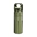 ALTTIMERY Outdoor Waterproof Capsule Seal Bottle Holder Case Container Dry Box Survival EDC Tool (Army Green)