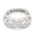 Double Infinity Daughter Ring, Promise Ring 