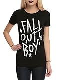 Hot Topic Fall Out Boy Logo Girls T-Shirt