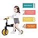 2 in 1 Kids Tricycles for 2 3 4 Years Old and Up Boys Girls Tricycle Kids Trike Toddler Tricycles for 2-4 Years Old Kids Toddler Bike Trike 3 Wheels Folding Tricycle Kids Walking Tricycle Walk Trike