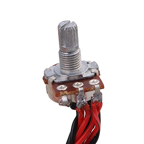 Red and Black Guitar Pickup Transducer Piezo for Ukulele and Violin Instrument