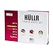 HULLR 7 Piece Kitchen Knife Set Stainless Steel Knives with Multi Colored Non-Stick Coating includes Ceramic Peeler Gift Box