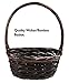 Brown Easter Basket for Kids and Adults (45ct) Already Filled Easter Gift Basket with Plush Easter Bunny, Candy, Snacks, and Treats - Boys, Girls, Grandchildren, Young Children, Toddlers, Men, Women