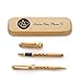Thanh 39's Personalized Maple Wood Case and Two Pens for Pharmacists