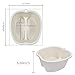 Ownest Foot Bath Spa,Water Spa and Foot Massage, Sturdy Plastic Foot Basin for Soaking Foot,Toe Nails, and Ankles,Pedicure,Portable Foot Tub-Whitethumb 2