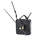 Joylive DIY Clock Mechanism Repair Parts Quartz Replacement Movement Black + Time Hands