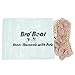 Bro'Bear Washable & Elastic Floral Female Dog Diaper Sanitary Panties Puppy Lace Underwear Pink (Large)
