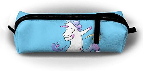 LLBAGPE Novelty Dancing Dab Unicorn Pencil Box School Multi-function Bag Cosmetic Large Capacity Pouch Organizer Sewing Kit Accessory Case For Children Boys Gifts