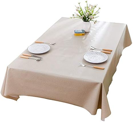 Amazon Remecle テーブルクロス テーブルカバー 撥水 Pvc 北欧 137cm X 185cm ずれにくい 汚れ防止 手入れ簡単 ダイニングテーブル 長方形 Clothナチュラル テーブルクロス オンライン通販