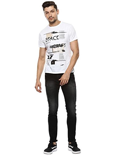 american crew men's slim fit stretch jeans faded black