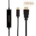 USB C to HDMI 16.5FT Cable, CableCreation USB Type C to HDMI Cable Adapter 4K, Compatible with Macbook Pro 2020 2019, iPad Pro 2020 2018, Surface Book 2, XPS 15 13, Yoga 920 910, Galaxy S20, S20+