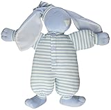 North American Bear Company Sleepyhead Bunny Blue, Blue Stripe, Medium