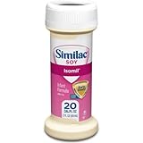 Similac Isomil Soy, for Fussiness and Gas Formula 2 Fl Oz Ready to Feed 48 Bottles